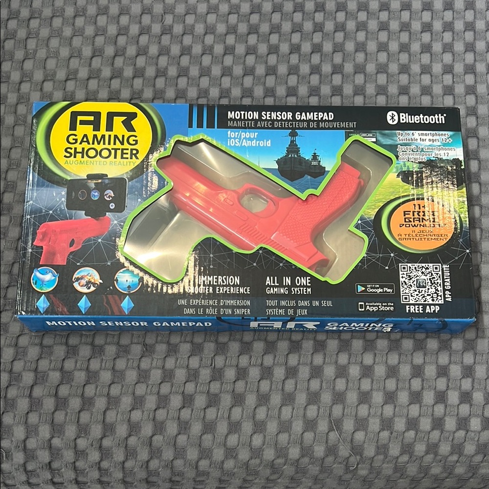 AR Gaming Shooter Motion Sensor Gamepad - Red